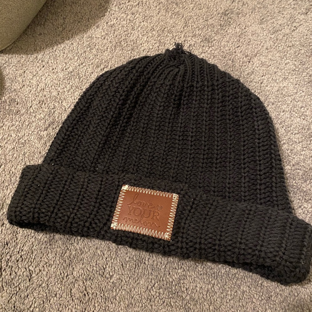 Love your melon cuffed beanie